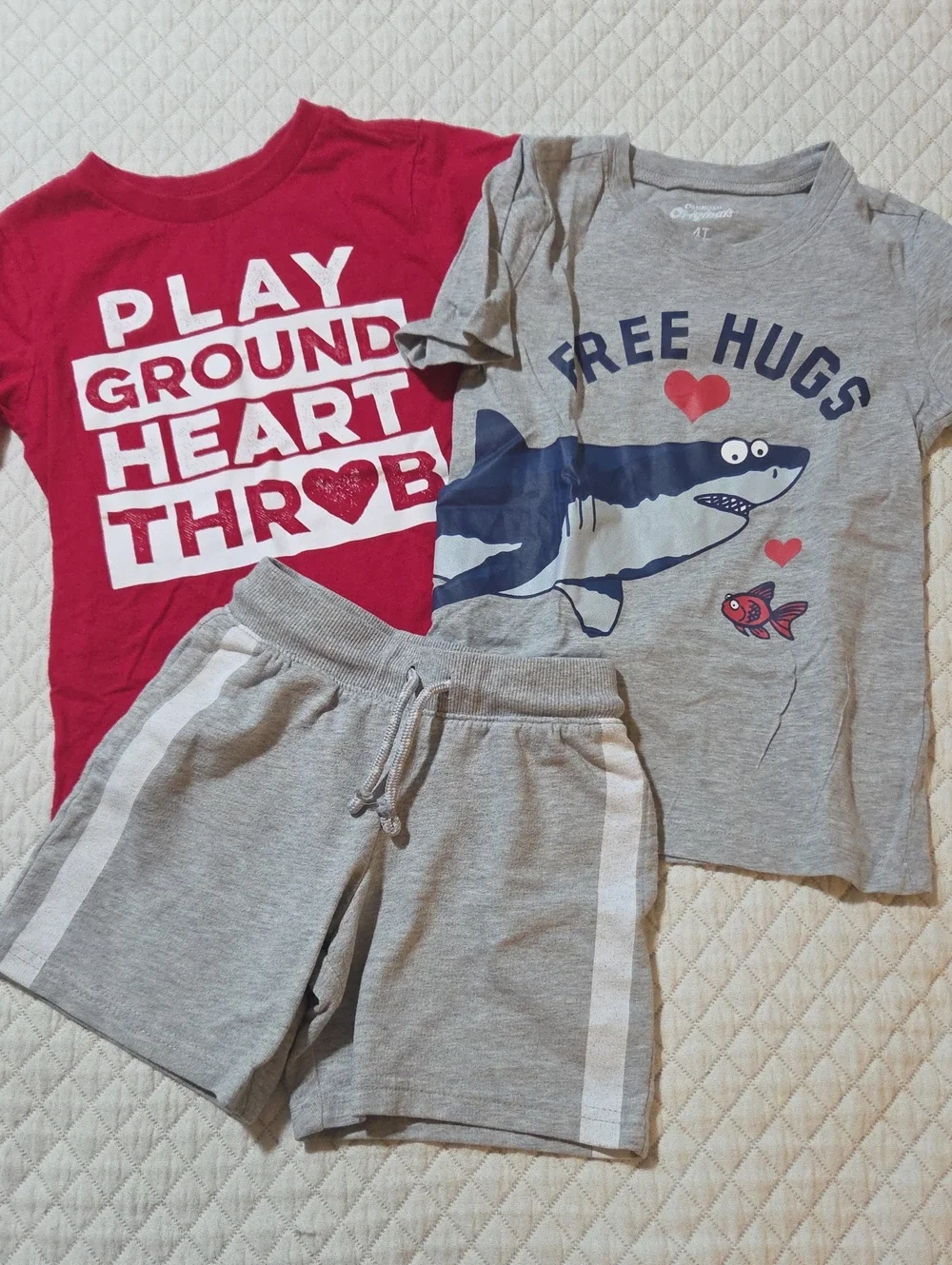 Kids 4t Shirts And Shorts, Childrens Place, Cat And Jack,& Osh Kosh